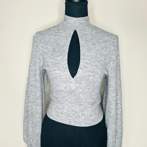 Selfie Leslie Sweaters - Brand New w/ Tags Selfie Leslie Grey Sweater